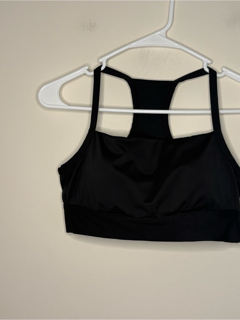 All In Motion Women’s Medium Black Sports Bra Minimalist Gym Yoga